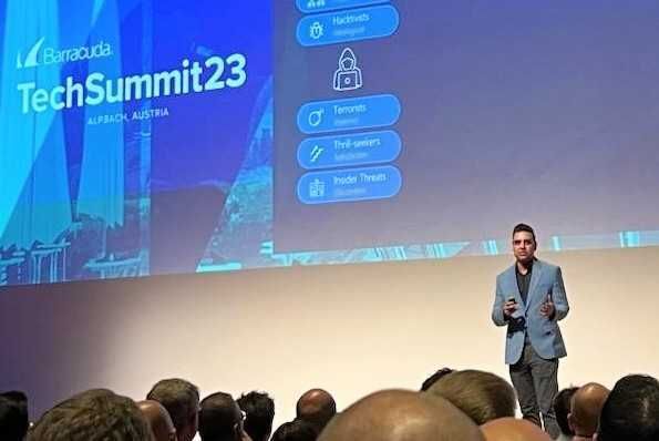 Adam Khan at Barracuda TechSummit23